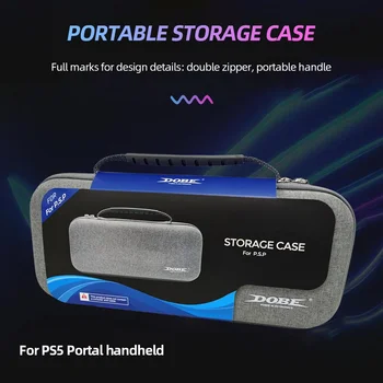 Táska PS5 portálhoz Utazási hordtáska Kézi játékkonzol védő kemény tok táska tartozékok PlayStation 5 portálhoz