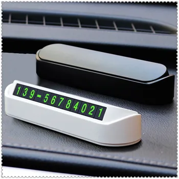 Autó ideiglenes parkolási kártya Telefonszám tartozékok a VW-TOURAN mini-mini ford-focus II NISSAN-ALTIMA készülékhez