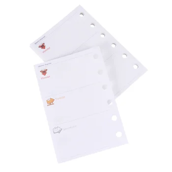 3 db Iskolai Suppliea csere Core papírok Notebook Laza lapú otthoni irodai kellékek