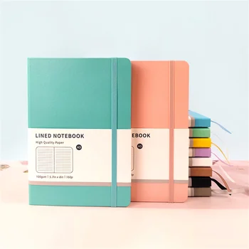 A5 jegyzetfüzet Journal Macaron színes borító Notapad Student Journal tervező Üzleti találkozó Notebook irodai írószerek kellékek