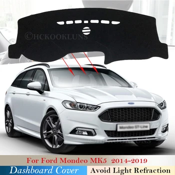 Műszerfal fedél védőpad Ford Mondeo MK5 2014 ~ 2019 autós kiegészítők Dash Board napernyő szőnyeg 2015 2016 2017 2018