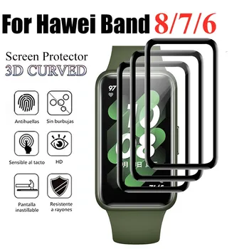  puha üveg Huawei Watch Fit 2 Smartwatch képernyővédő fóliához Huawei Bnad 8 6 7 Pro Honor Band 6 fedőszíjhoz