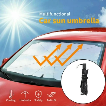 Autó napernyő Geely Car Sunshade nyári hőszigeteléshez anti-UV belső első szélvédő kiegészítők