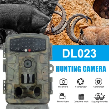 20MP 1080P HD vadászösvény kamera infravörös éjjellátó vízálló vadkamera 0,2 másodperces ravasz kültéri vadkamera