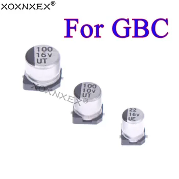 XOXNXEX 3Db/Set Új alaplapi kondenzátor cserealkatrészek Gameboy COLOR GBC műanyag+fém