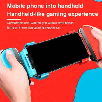 2Pcs Joycon tartó bilincsek Mobiltelefon Gamepad konzol klipek Egyszerű telepítés Joypad vezérlők Játék kiegészítők