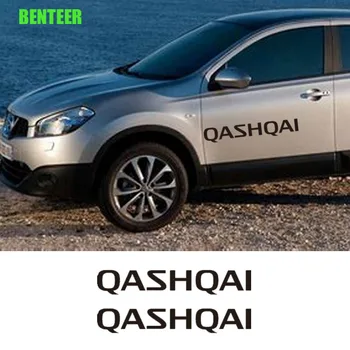 2Pcs KK karosszéria matrica Nissan QASHQAI J10 J11-hez