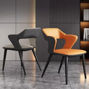Modern Regale étkezőszék apartman Beltéri társalgó Hotel Classics székek tervező ergonomikus Cadeiras de Jantar könyvtár bútor