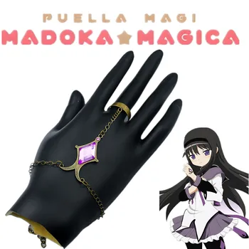 Anime Puella Magi Madoka Magica Cosplay Akemi Homura Soul Gem karkötő kellékek Kézi lánc ékszerek Karkötők Kiegészítők Ajándékok