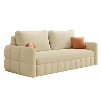 fehér Nordic kanapé Alvó kabrió szék King méretű designer kanapé multifunkciós egyenes design kanapé szalon bútor