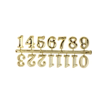 DIY arab számok Római számok Falióra Kivehető Art matrica matrica Digitális órák Tűkezek Óra tartozékok M68E