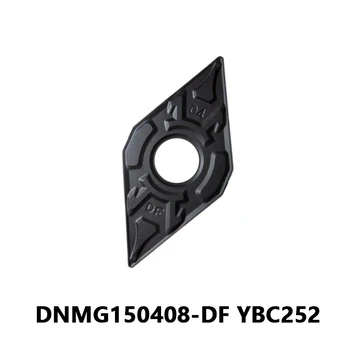 DNMG150408 DF YBC252 külső forgácsolószerszám DNMG1504 DNMG keményfém lapkák acél esztergagéphez CNC forgácsolószerszámok