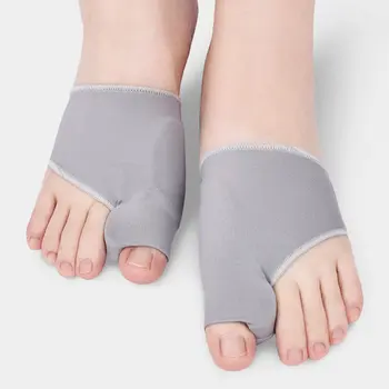 Lábujj elválasztó Hallux Valgus Bunion korrektor Ortopédia láb csont hüvelykujj beállító Korrekció pedikűr zokni egyenesítő