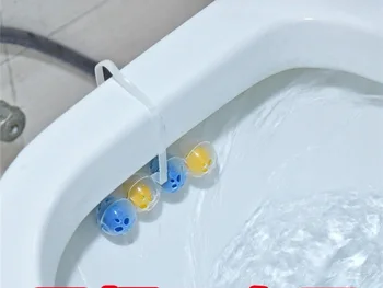 WC tisztító WC labda lógó WC tisztító labda WC tisztítja a vizeletet szennyeződés fertőtlenítés kék buborék dezodor tisztítás
