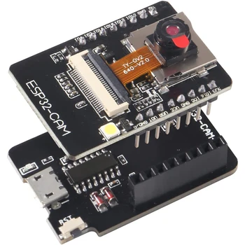 ESP32-CAM WiFi + Bluetooth modul fejlesztőkártya OV2640 kameramodullalw Arduino Raspberry Pi-hez