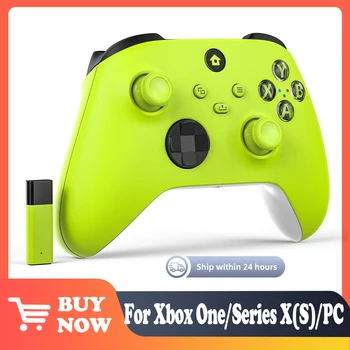 Játékvezérlő Xbox Series One X/S-hez 2.4G vevővel Windows PC joystick többszínű játékvezérlő konzol tartozékok
