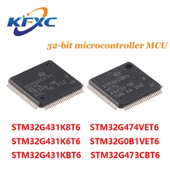 Új STM32G431K8T6 STM32G474VET6 STM32G431K6T6 STM32G0B1VET6 STM32G431KBT6 STM32G473CBT6 STM32G STM IC MCU chip LQFP-32