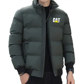 2024 Pi Shuai Új Juhui férfi téli kabát Egyszínű pehelykabát Férfi alkalmi laza vastag meleg kabát