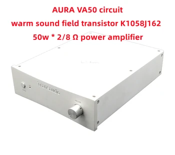AURA VA50 áramkör, meleg hangtér tranzisztor K1058J162, 50W*2/8Ω erősítő, ALPS27 hangerő-potenciométer