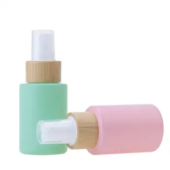 240db/lot 30ML üres spray-üvegpalack Kis színes Macaron injekciós üvegek az Essence parfümhöz aromaterápia folyékony pumpa ködporlasztó
