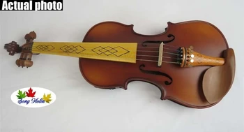 Barna szín 5 húros 4/4 elektromos hegedű Akusztikus hegedű