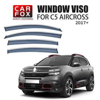 Citroen Aircross ablakvédőhöz Időjárásvédő oldalsó ablakterelő Autó szélvédő időjárás-védő Autós kiegészítők