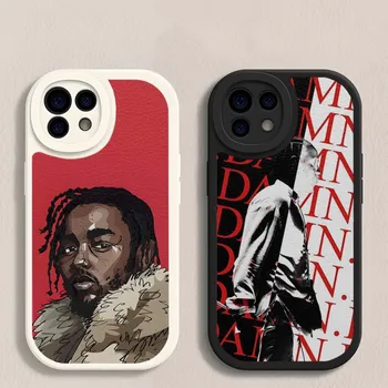 Kendrick Lamar alázatos telefontok báránybőr VIVO T1 Y33S Y21T Y76 Y17 Y55S Y77 Y20 IQOO 9 10 X60 X70 X80 Pro Plus Z1 borítóhoz