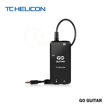 TC-Helicon GO GUITAR hordozható gitárinterfész mobil eszközökhöz Elektromos gitár kiegészítők
