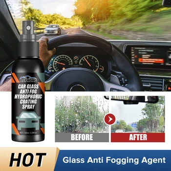 Üveg párásodásgátló szer Autó szélvédő vízálló jármű visszapillantó tükör hidrofób bevonat autó ablak esőálló spray