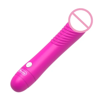 Valósághű vibrátor masszázs AV bot szex játékok nőknek Vízálló Erős 12 rezgési mód Női dildó G-pont masszírozó 85WE