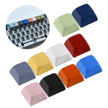 10Pcs 1U XDA2 billentyűsapkák Blank Multicolor Keycaps a testreszabott billentyűzet cseppszállításhoz