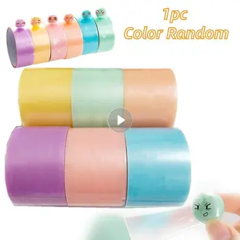 Vízilabda szalag Öntapadó labda szalag színes vicces dekoratív szalag gyerekeknek Scrapbook DIY ragacsos labda gördülő szalag vicces ajándék