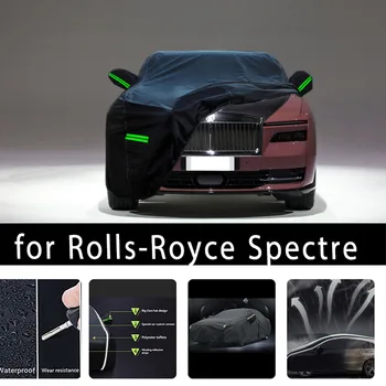 Rolls-Royce Spectre kültéri védelemhez Teljes autótakarók Hótakaró Napernyő vízálló Porálló külső Autós kiegészítők