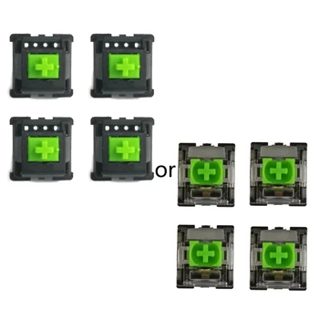 4 darab zöld RGB kapcsolók a Razer Gaming mechanikus billentyűzetkapcsolókhoz