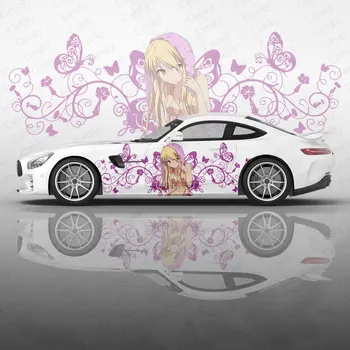 Mahiru Shiina Kawaii anime lány autó karosszéria matricák anime Itasha vinil autó oldalsó matrica matrica autó matrica autóipari dekoráció film