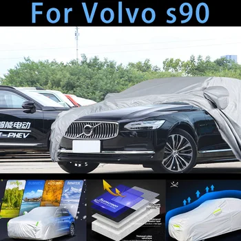 VoIvo s90 autóvédőburkolathoz, napvédelemhez, esővédelemhez, UV-védelemhez, pormegelőzéshez automatikus festékvédő