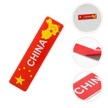 Kína zászló automatikus matrica matrica Kína zászló jelvény matrica Kína zászló automatikus matrica