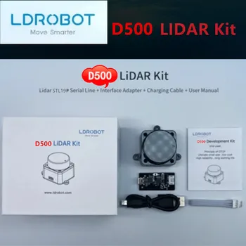 LDROBOT LIDAR LD06 LD19 D200 D500 LD14 LD14P lézerradar Lidar Range mérés beltéri és kültéri SLAM térképezés ROS1 és ROS2