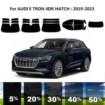 Előre vágott nanokerámia autó UV ablakfesték készlet autóipari ablakfólia az AUDI E TRON 4DR HATCH 2019-2023 számára