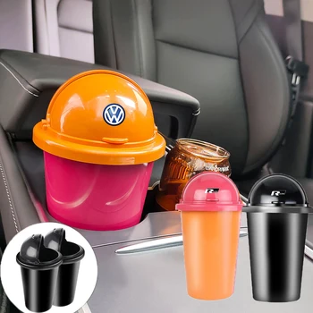 Autós kuka tároló pohár többfunkciós szemetes szemetes Hamutartó Automatikus tartozékok Volkswagen Golf TSI TDI R32 MK4 GTI-hez