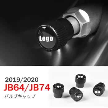 JIMNY JB64 JB74 2019 2020 külső alumínium fém kerék stílus kiegészítők autó gumiabroncs szelep sapkák