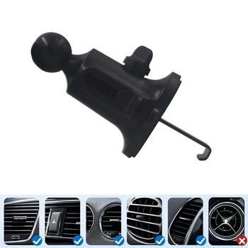 Autós telefontartó alap univerzális 17 mm-es gömbfej autós szellőzőnyílás kliphez Mobiltelefon tartó autó mobiltelefon állvány tartozékok