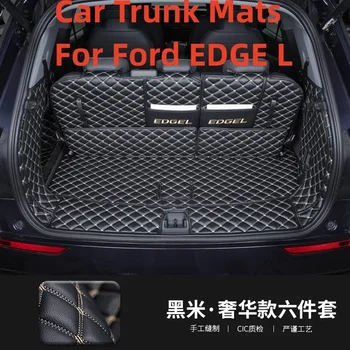 ÚJ luxus csomagtartó szőnyeg a Ford EDGE L 2023 Custom Fit autós csomagtartó szőnyeghez Vízálló Szennyeződésmentes